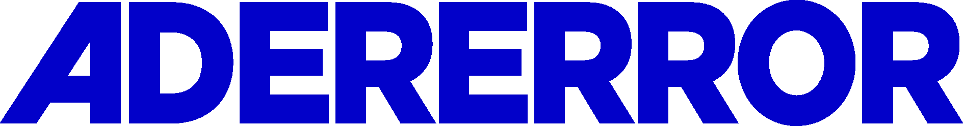 ADERERROR Logo